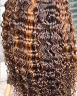 27/30 Deep Wave Lace Front Wig